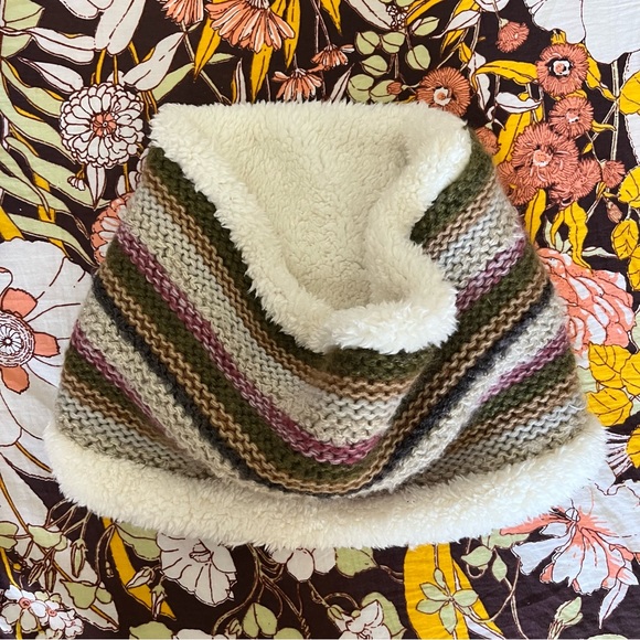 Zara Accessories Womens Girls Knit Fleecy Infinity Scarf Cowl One Size Soft - Picture 4 of 4